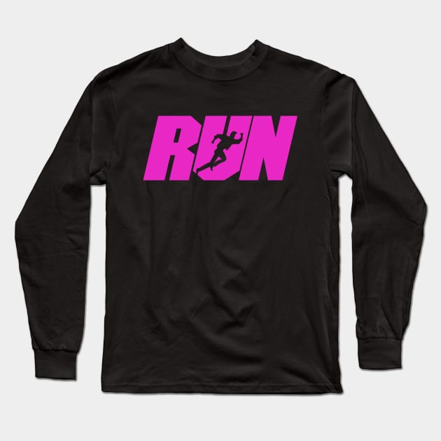 RUN Long Sleeve T-Shirt by DCMiller01